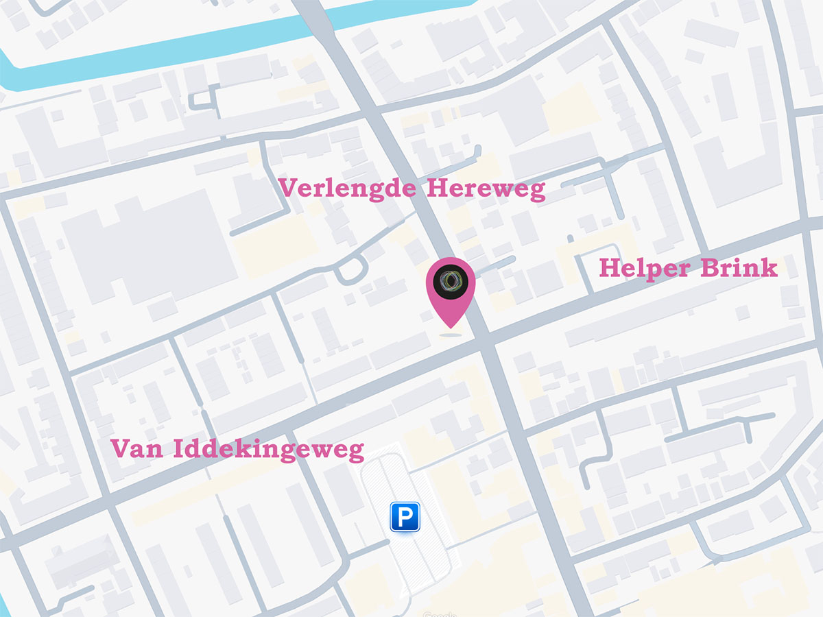 Kapsalon Helpman - Groningen Google maps kaart